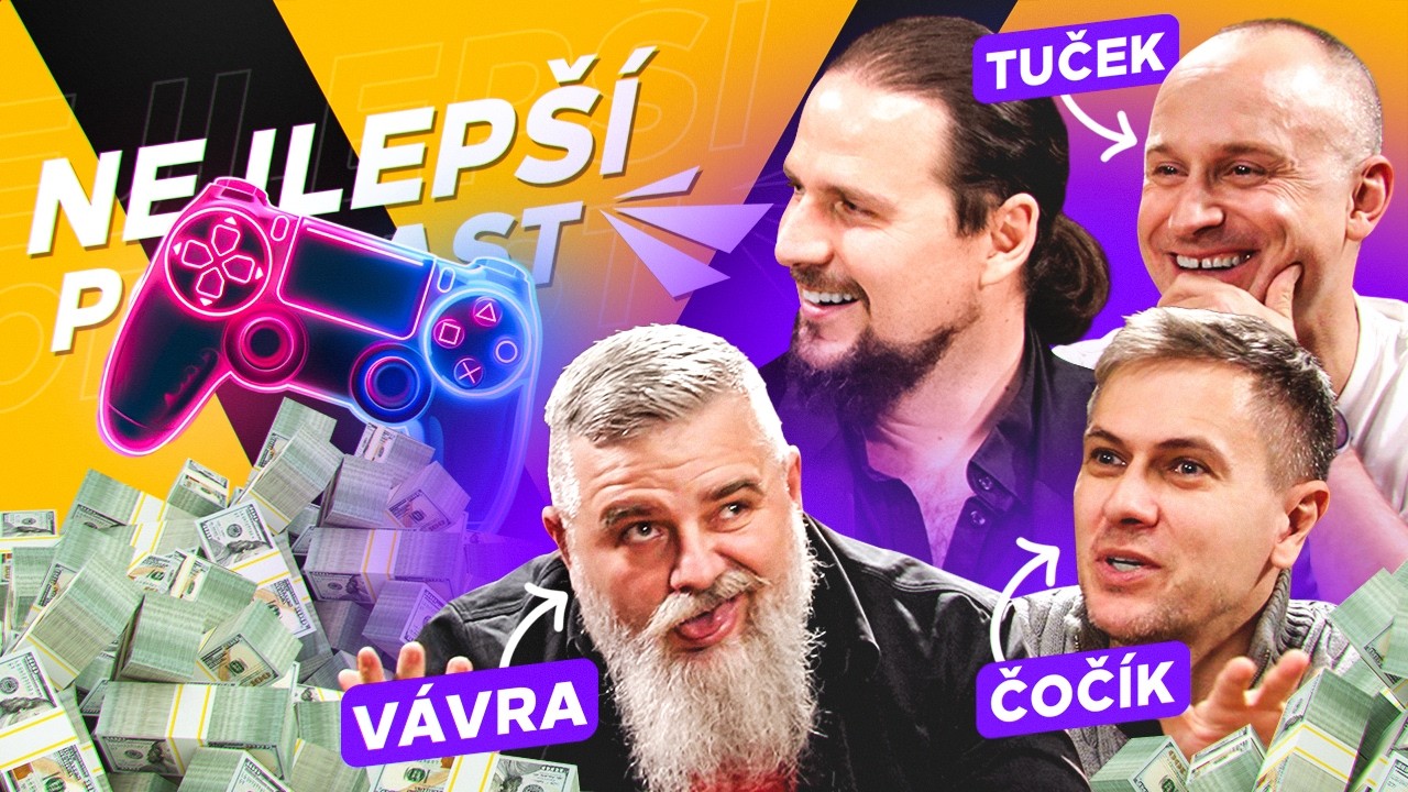200 milionů dolarů za vývoj hry? | Vávra, Čočík, Rybka, Tuček, TartarusCast | Nejlepší Podcast