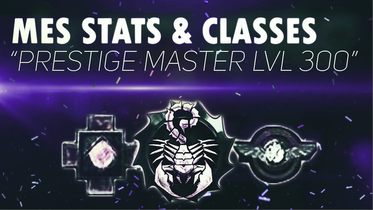 PRESTIGE MASTER LEVEL 300 | MES STATS & MES CLASSES sur Black Ops 3 !