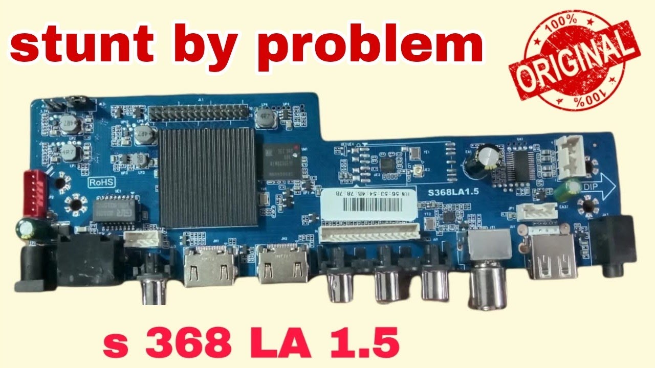 S368A1.5 Android motherboard stande by problem 100% solutions #andorid #stand