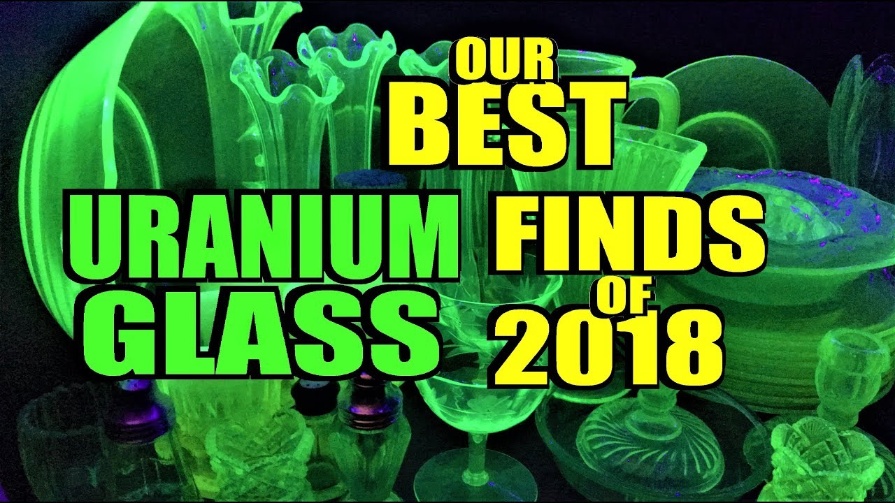 Наши лучшие находки уранового стекла 2018 года