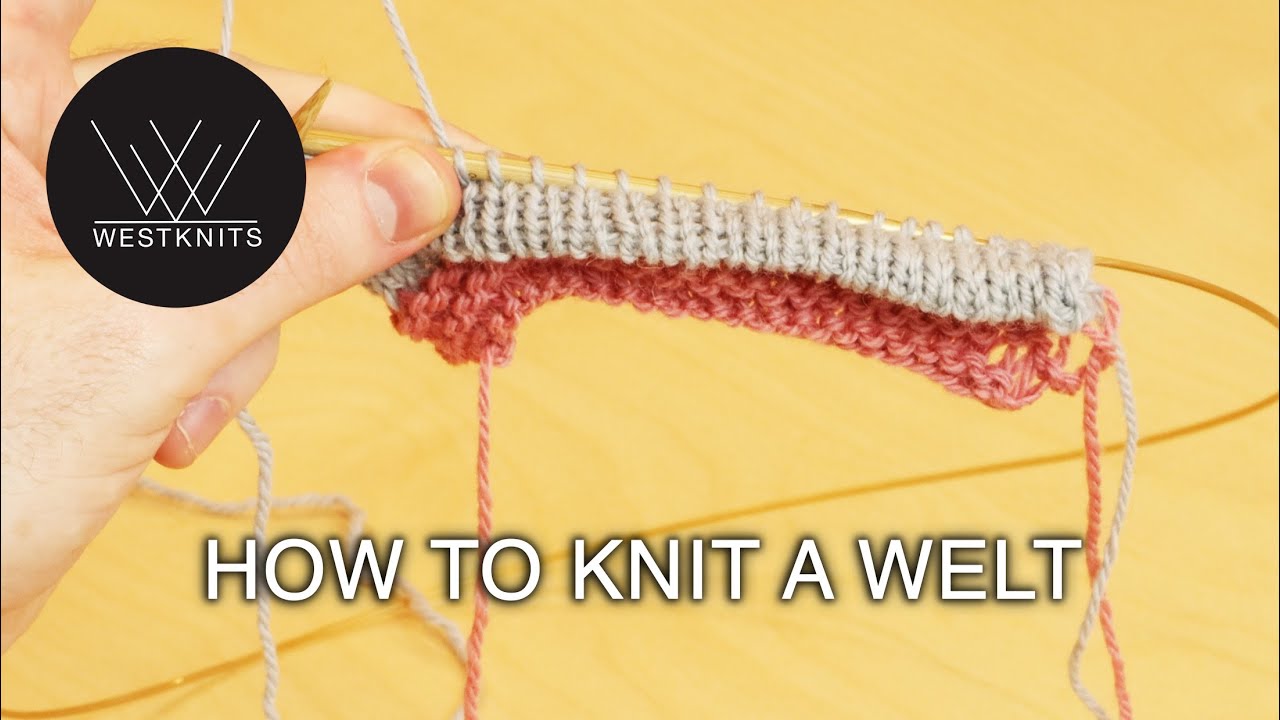 How to Knit a Welt