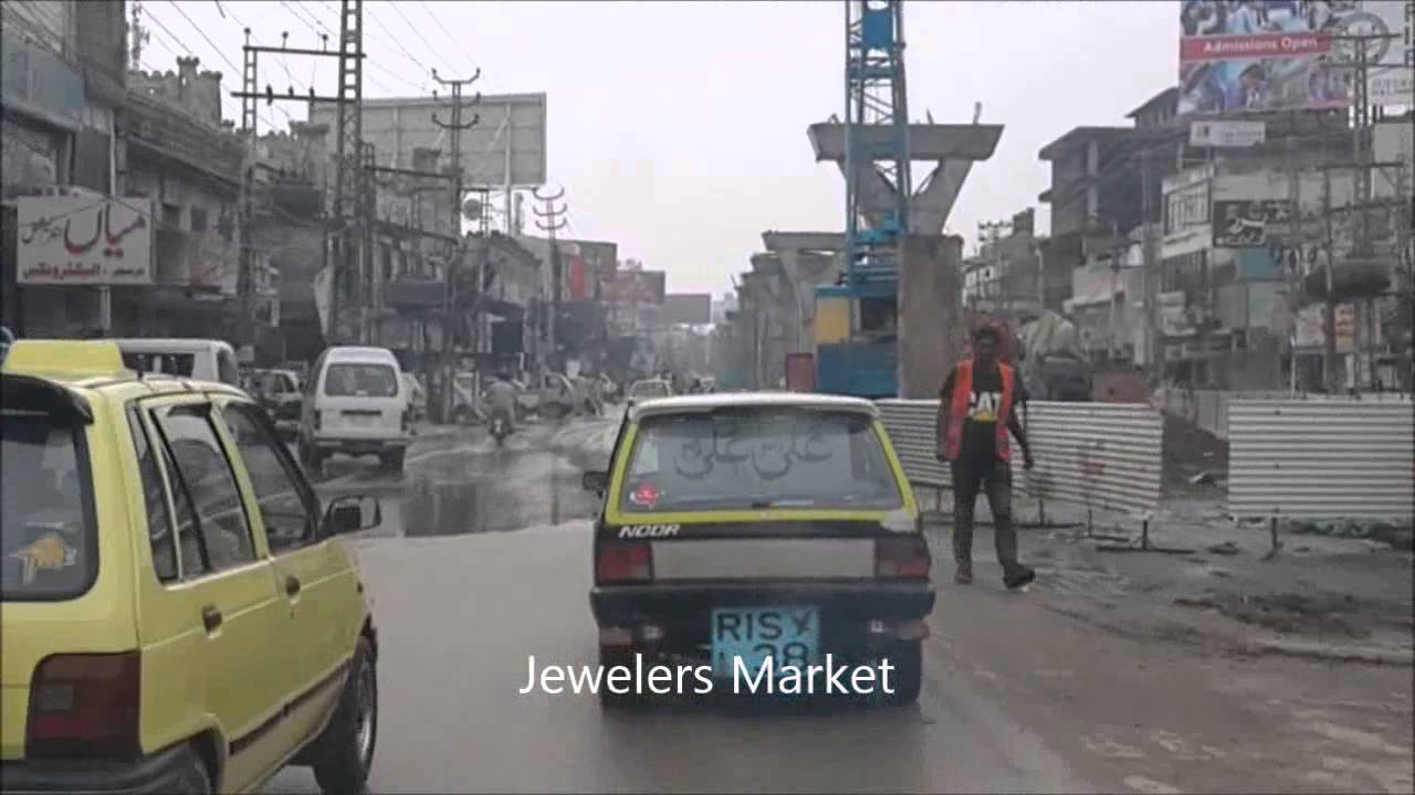 Rawalpindi Islamabad Metro Bus Construction 26 Jul 2014
