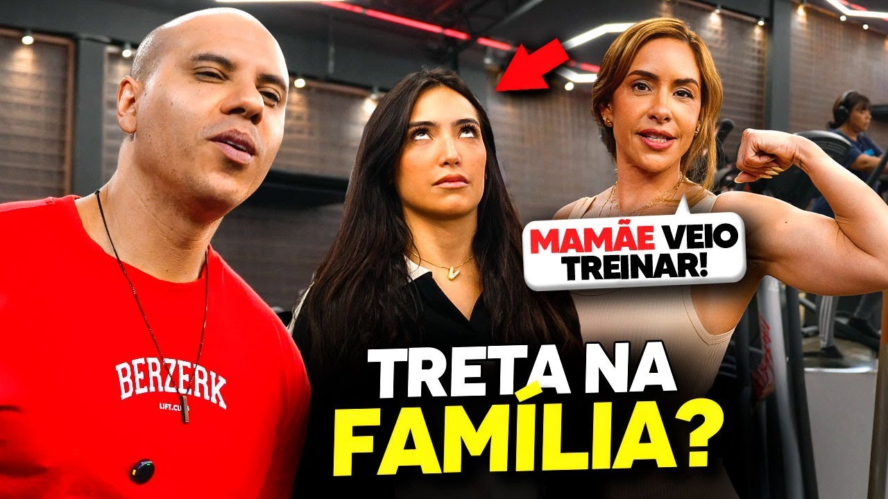 INCRÍVEL!!! Mãe da Vanessa Lopes Surpreende o Carlão no Treino