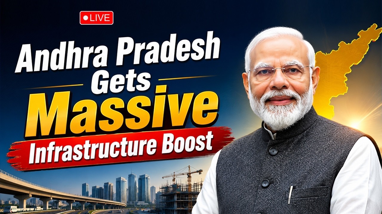 LIVE: PM Modi inaugurates Alluri Sitarama Raju Airport, launches development projects in Bhogapuram