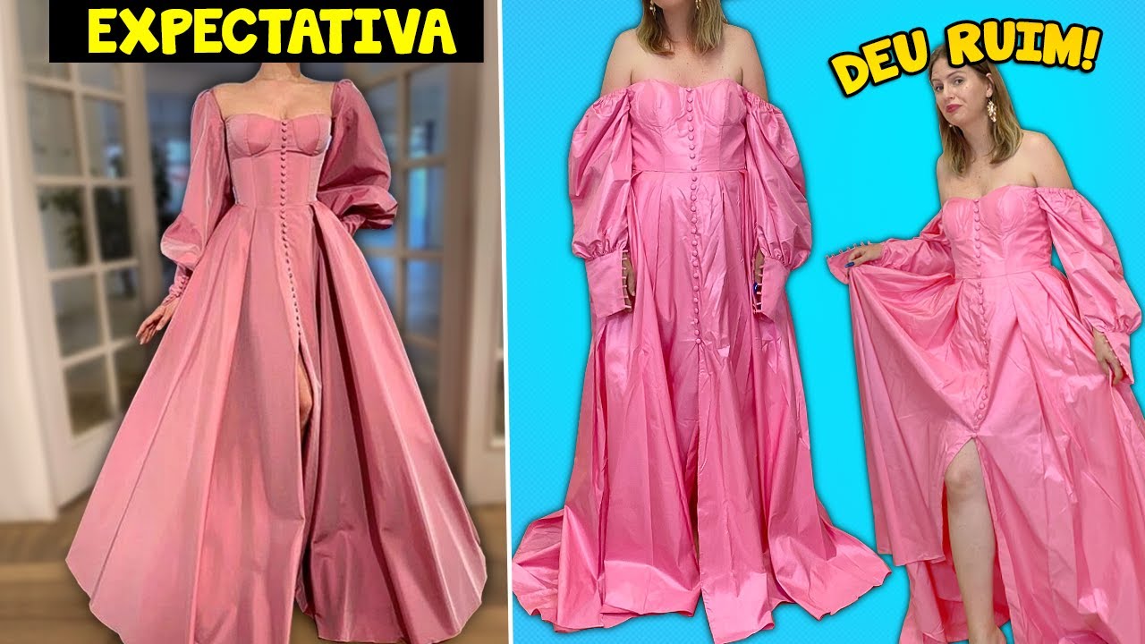 Comprei vestidos de PRINCESA do ALIEXPRESS *choranuuuu*
