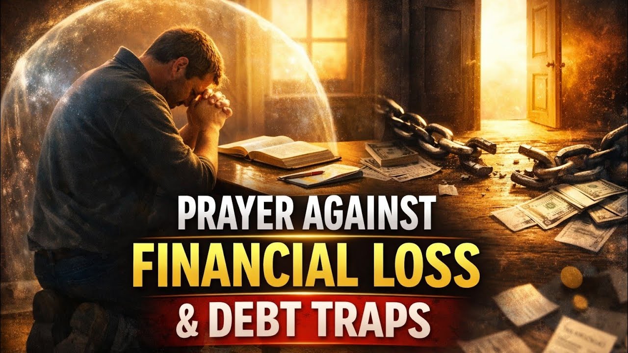 PRAYER AGAINST EVIL FINANCIAL LOSS , DEBT TRAPS , AND UNEXPECTED EXPENSES || UNMASKING EVIL 