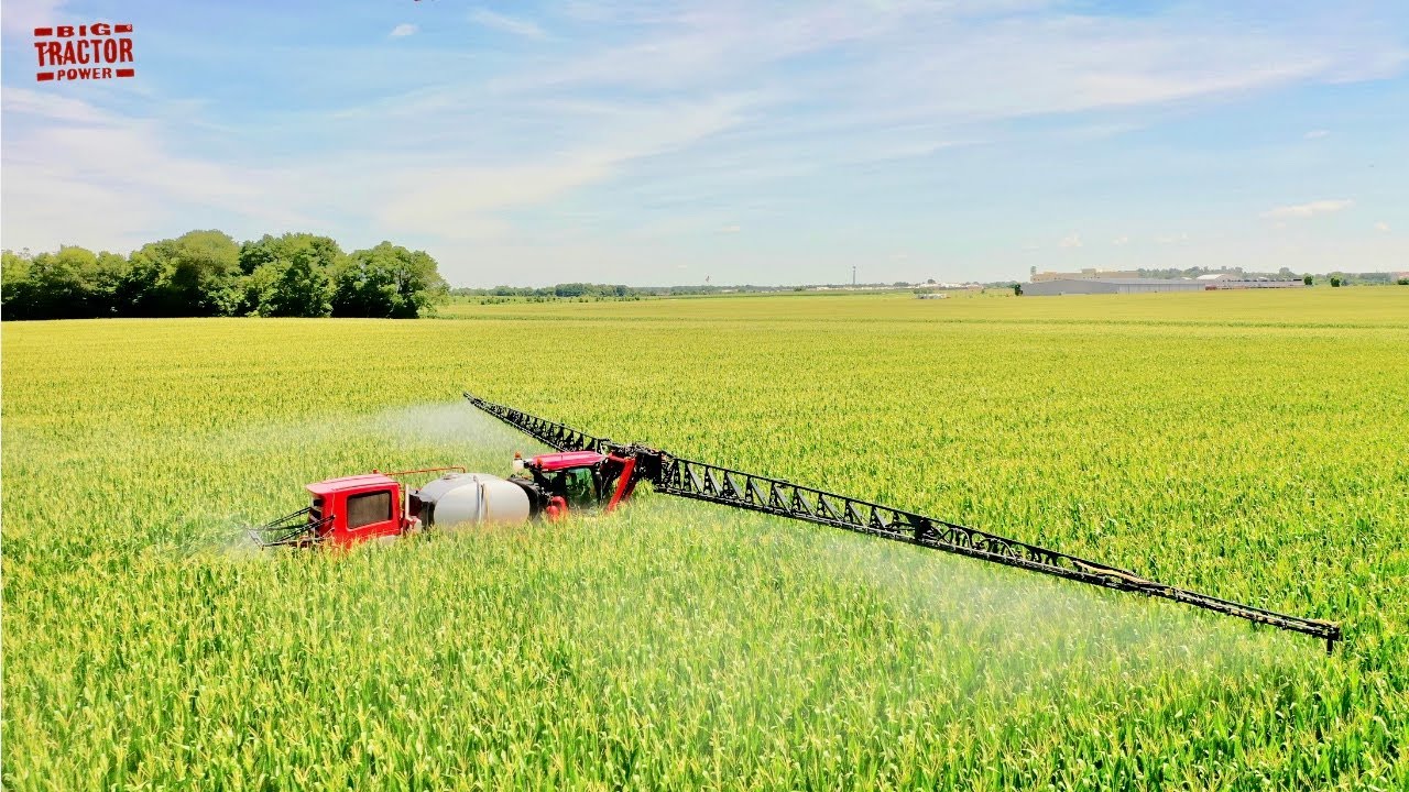 Case IH MILLER NITRO 6300 Sprayer in 12ft Corn