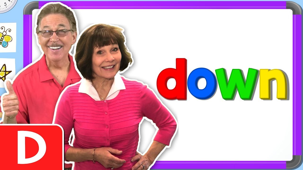 Jan Richardson Sight Words | Level D | Down | Jack Hartmann