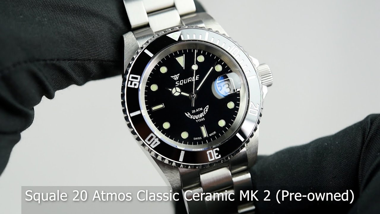Squale 20 Atmos Classic Ceramic MK 2 (Pre-owned)
