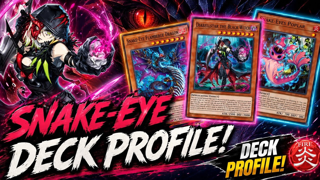 Snake Eye | EASY GUIDE & DECKLIST! Snake-eye deck profile | Yu-Gi-Oh! Duel Links