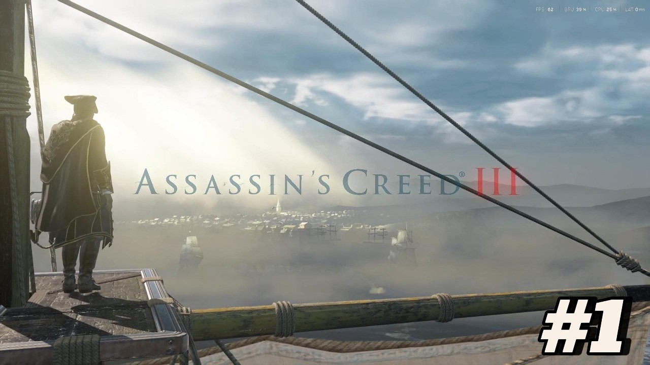 AMERİKAYA VARDIK!!! ASSASSİN'S CREED #1 #assassinscreed #assassinscreed3remastered #assassinscreed3