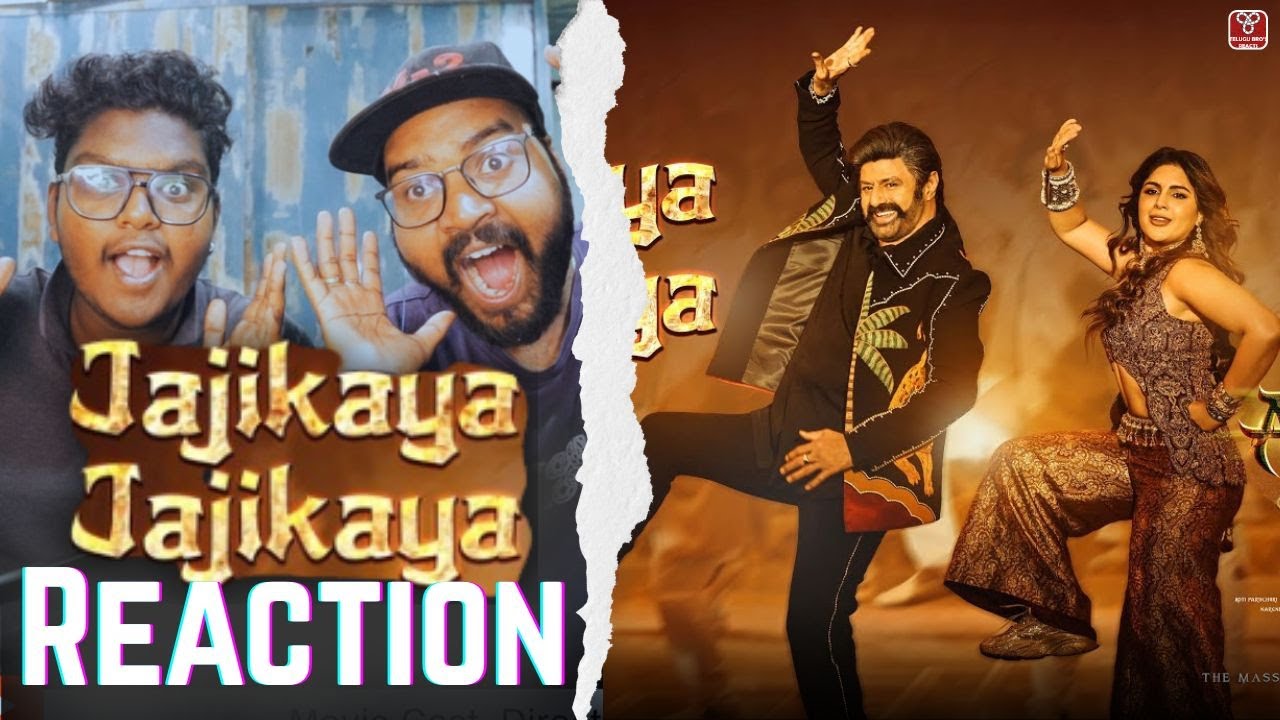 Akhanda 2 Jajikaya Jajikaya Song Reaction | NBK, Samyuktha, Boyapati Thaman S || TELUGU BRO'S REACTS