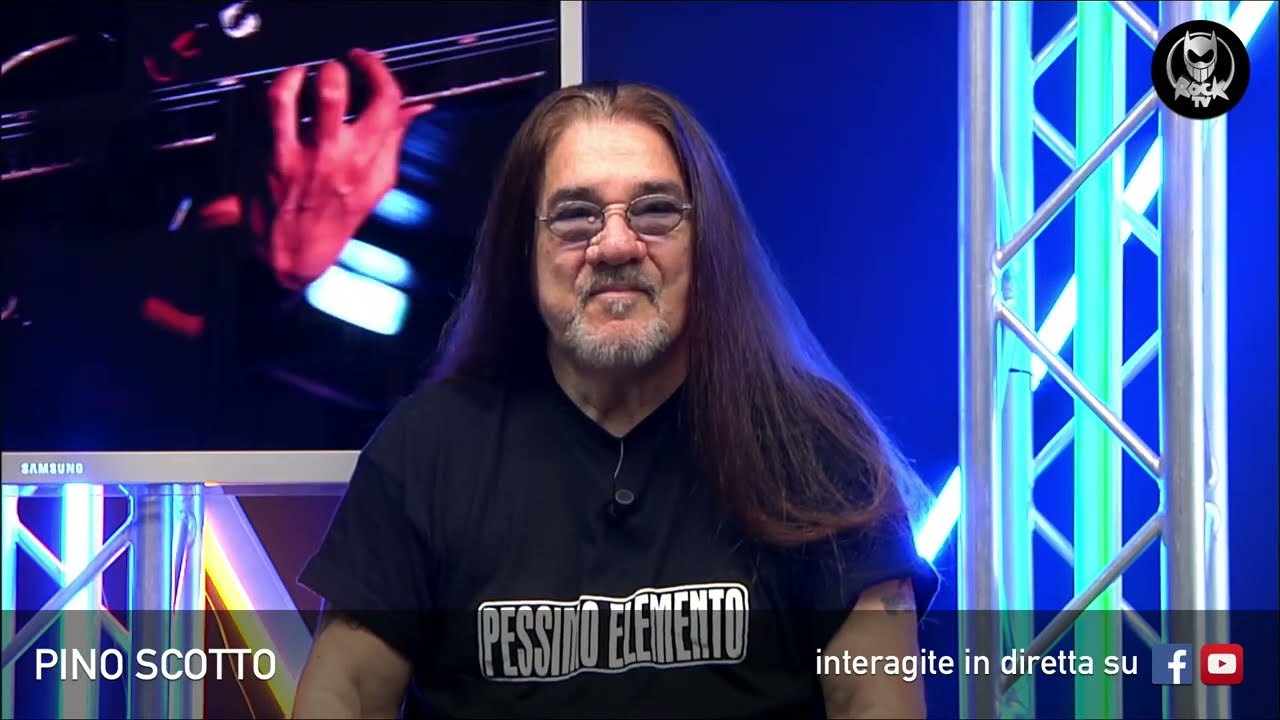 PINO SCOTTO 🔥 LIVE SU ROCK TV 🤘🏻📲 12 GIUGNO 2023