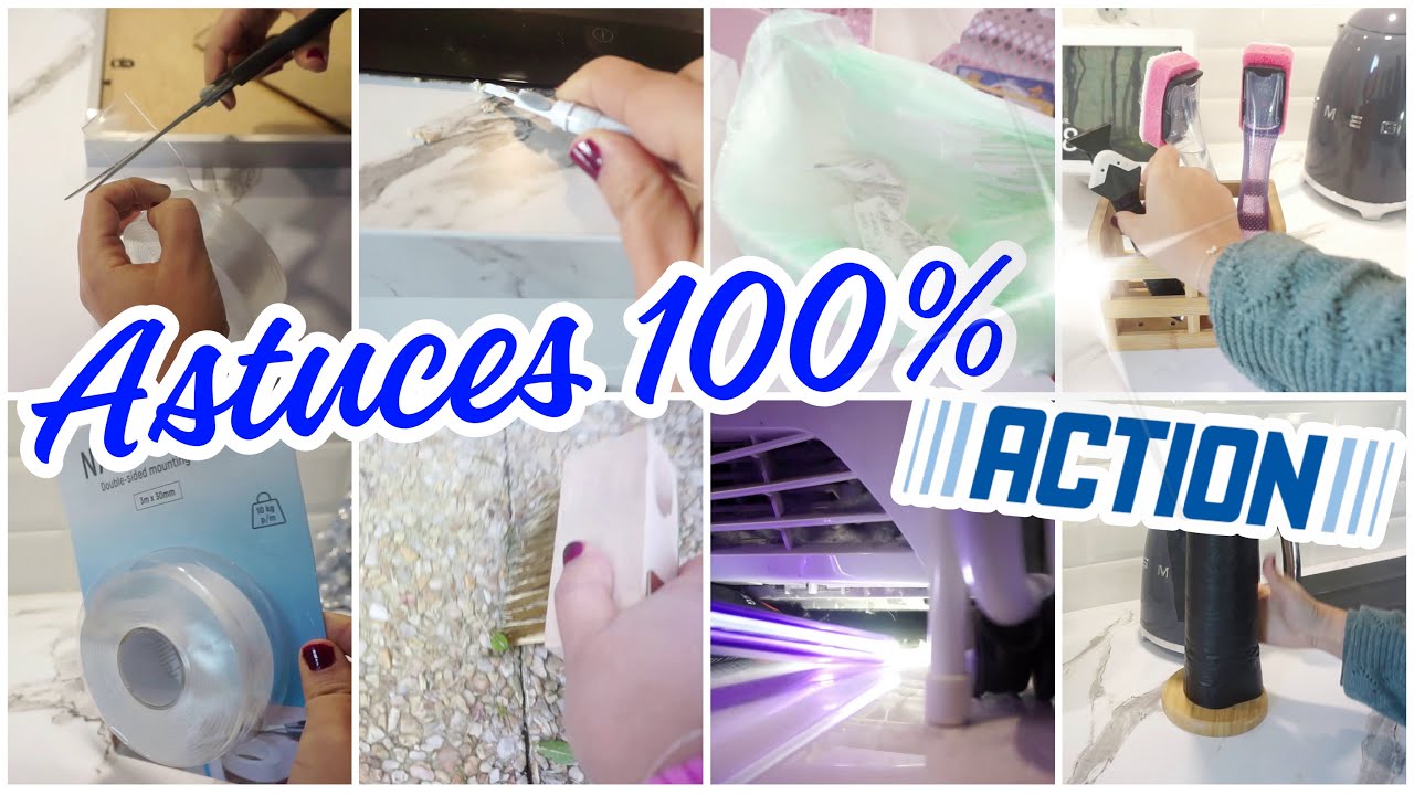 9 ASTUCES 100%ACTION | NOUVELLES ASTUCES AVEC PRODUITS ACTION