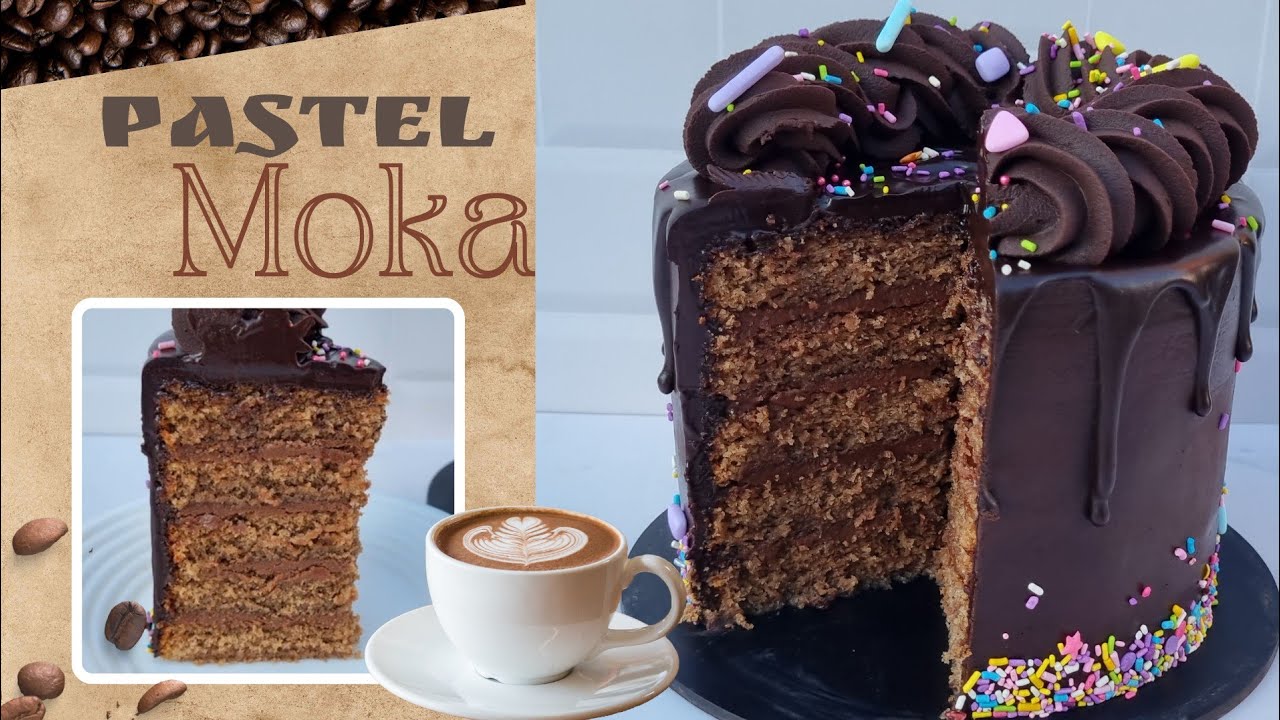 Torta Esponjosa Sabor Moka - SUPER DELICIOSA!!