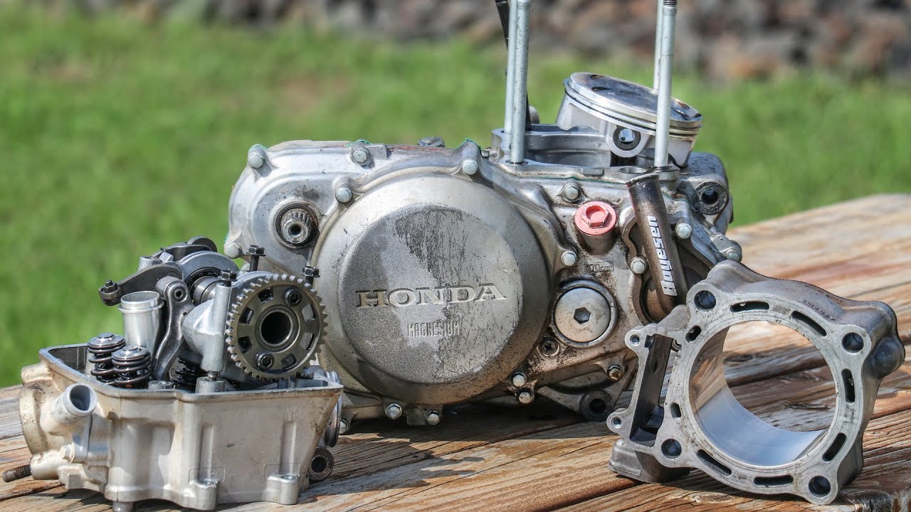 Что не так с этим двигателем CRF450?