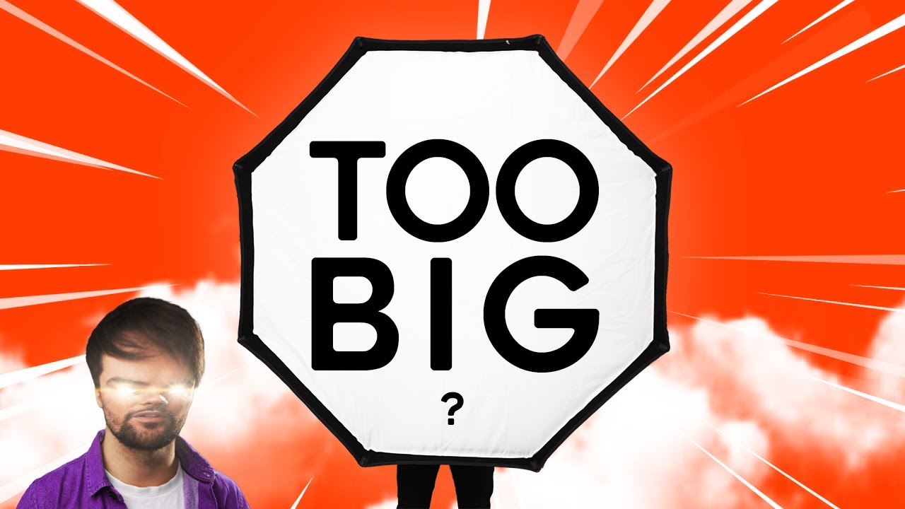 How big softbox do you actually need?