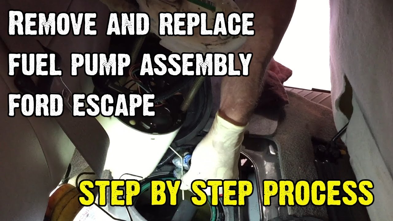 2009 Ford Escape fuel pump remove and replace step by step