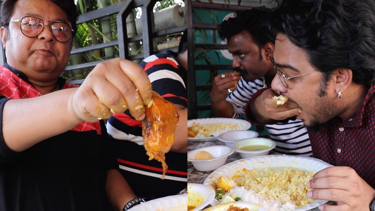 ভাষা দিবসে সিধু দার সাথে ফুটপাথে জমিয়ে বাঙালি খাওয়া দাওয়া