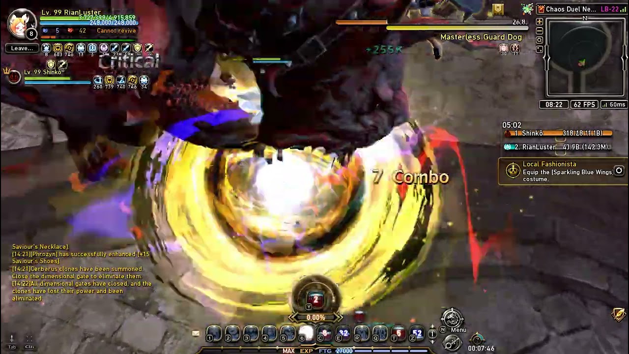 Infinity Dragon Nest - Luster Gameplay (Chaos Duel nest)