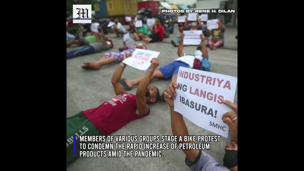 LOOK: Oil price hike protest