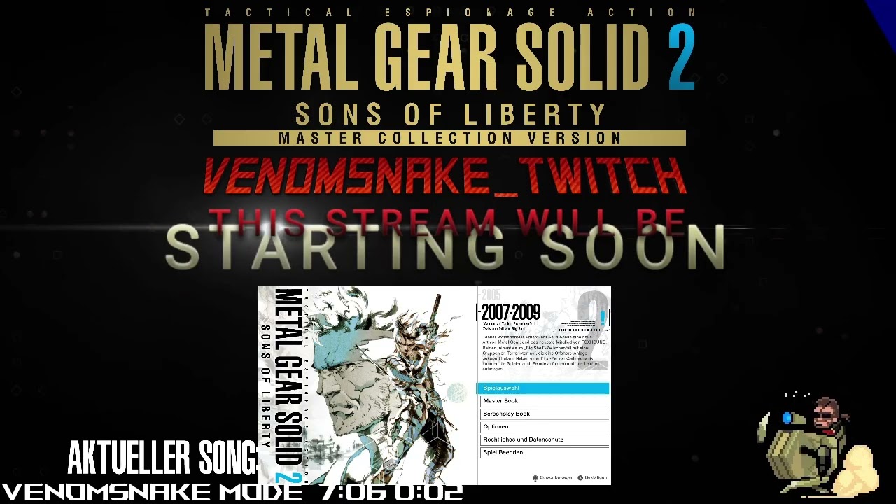 Metal Gear Solid 2: Sons of Liberty Master Collection (PC) | Snake? Snake? Snnnaaake! | Deutsch |