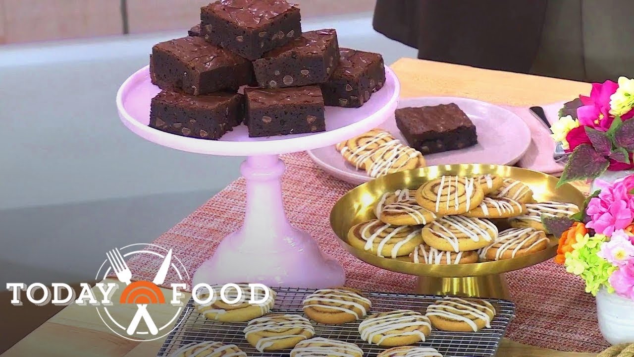 Cinnamon roll cookies and crackle-top brownies: Get the recipes!
