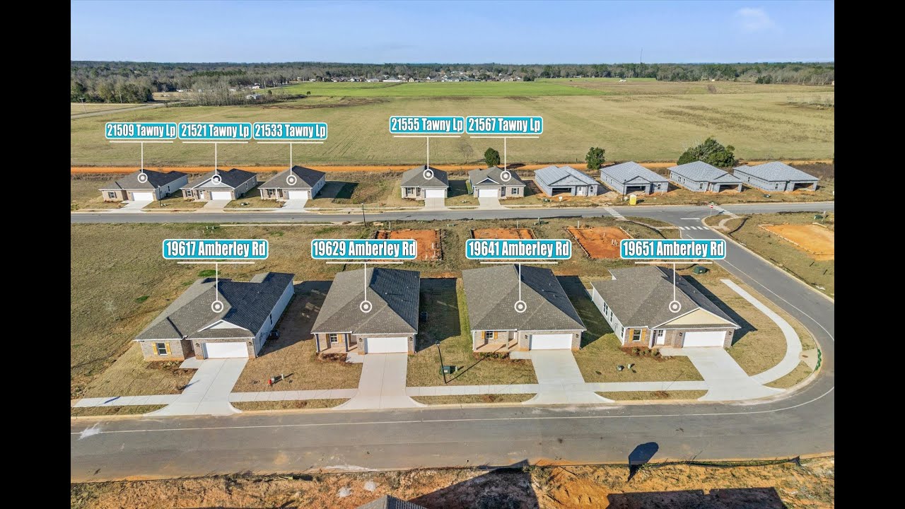 New Construction, Gold Fortified Homes for sale in Amberly Subdivision, Robertsdale, AL