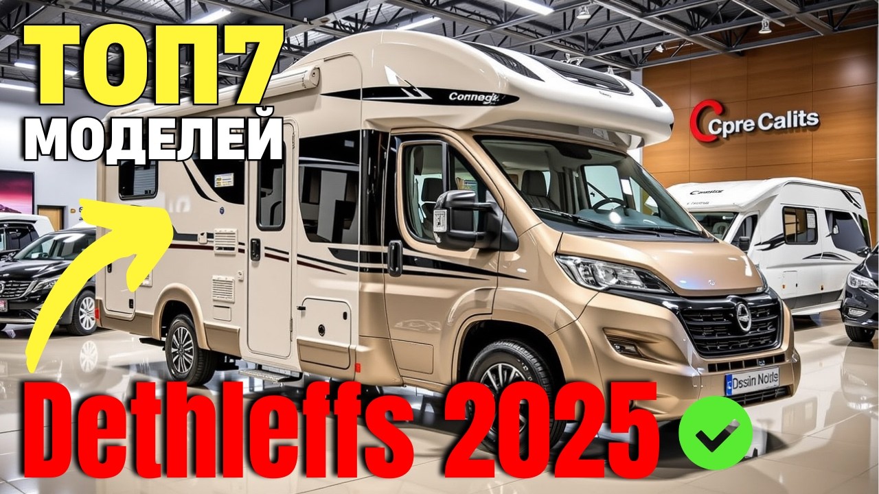 Лучшие 7 Домов на Колёсах DETHLEFFS 2025 года которые Поразят каждого!
