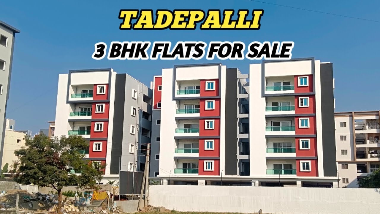 Ad No 137// 3 BHK Flats For Sale In Tadepalli 