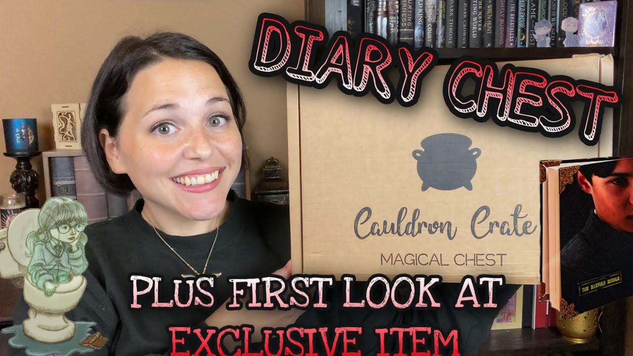 Cauldron Crate | The Diary Chest | PLUS FIRST LOOK AT EXCLUSIVE ITEM | Harry Potter Unboxing