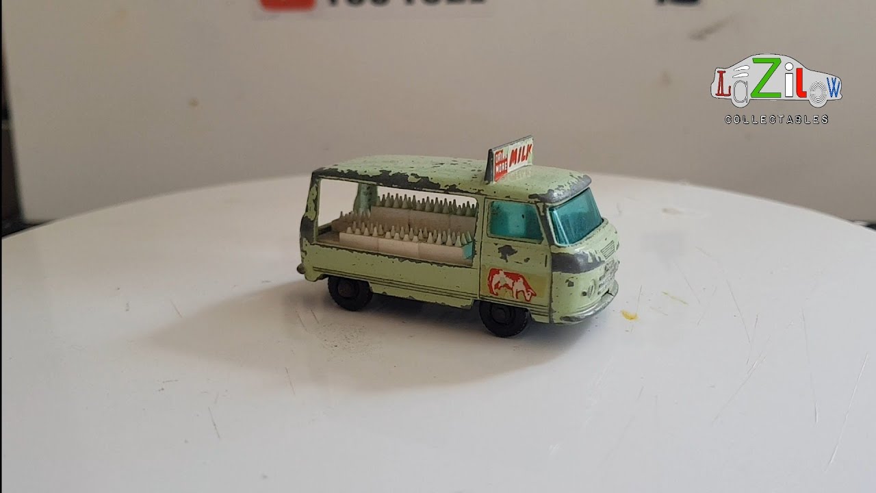 Lesney matchbox Commer Milk Float diecast restoration