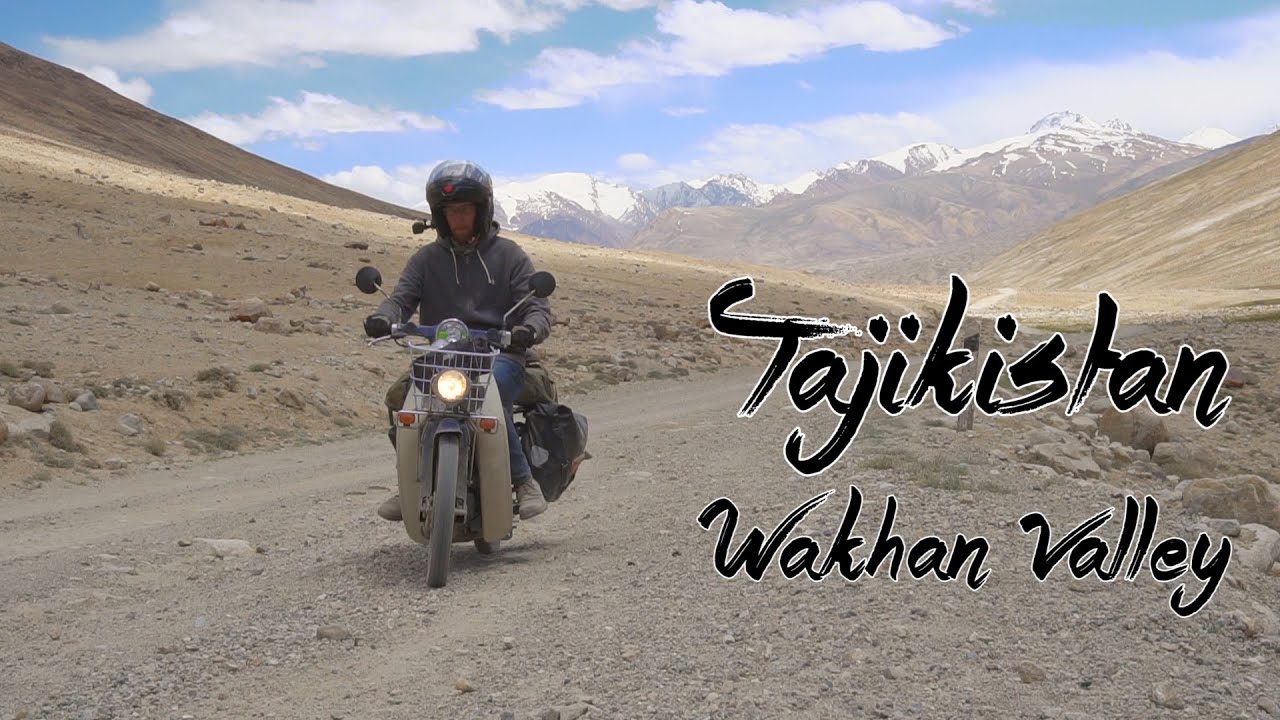 On the AFGHAN BORDER, Wakhan Valley riding | Moped travel from Mongolia to Austria