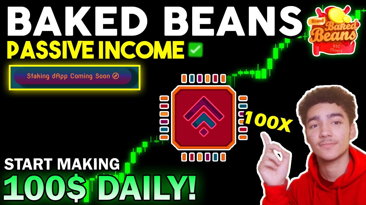 MAKE 100$ DAILY w/ $BCT BAKED BEANS... DeFi Staking dApp Rewards!