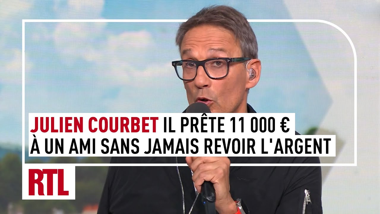 Julien Courbet: He lends &euro;11,000 to a friend, without ever seeing the money again