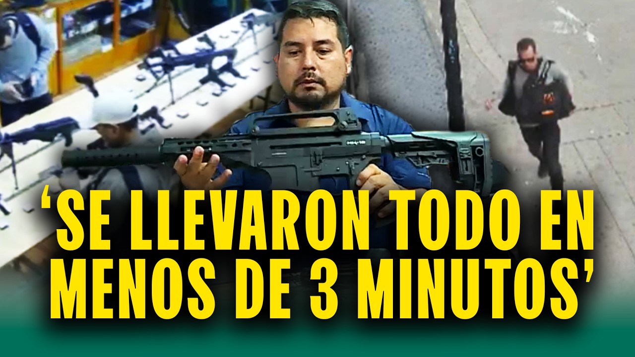 '50 mil soles en p&eacute;rdidas': Todo lo que se sabe del robo de casi 40 armas de fuego