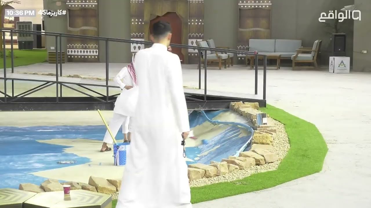 دخيل الله وحمد وعبدالعزيز الحارثي قرروا يصبغون المسبح والرايح والجاي يتدخل بشغلهم ! |#كاريزما45 