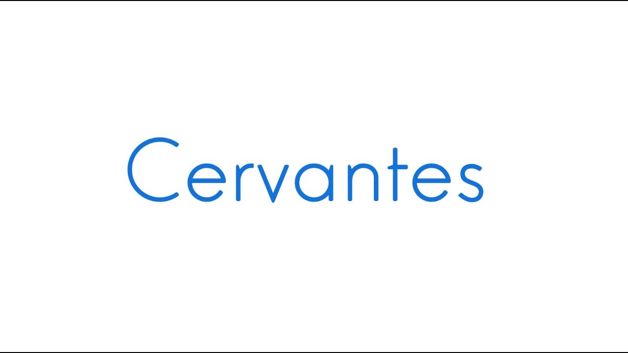 Cervantes Promo 2015