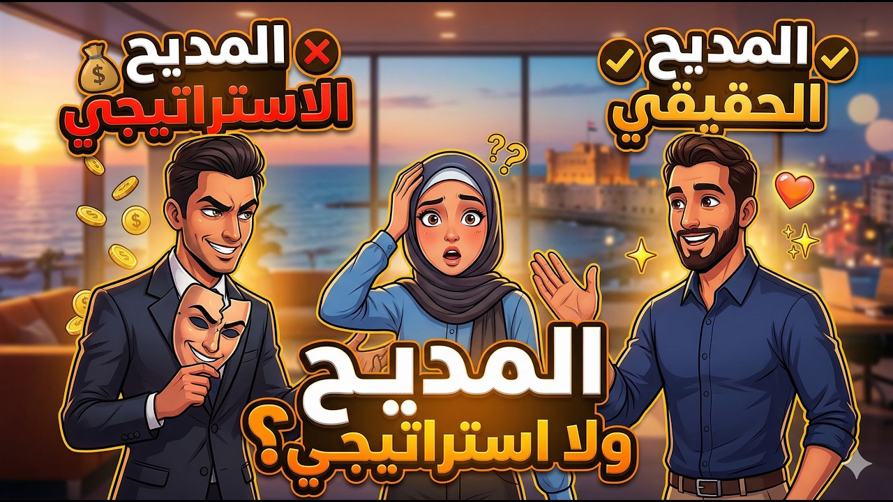 المديح  حقيقي ولا استراتيجي؟