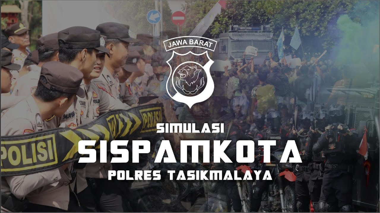 SISPAMKOTA POLRES TASIKMALAYA JELANG PILKADA TAHUN 2024