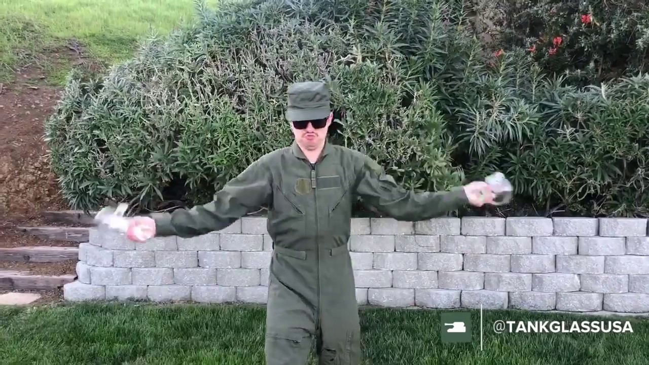 Tank Glass vs. Tank Glass with Darrell