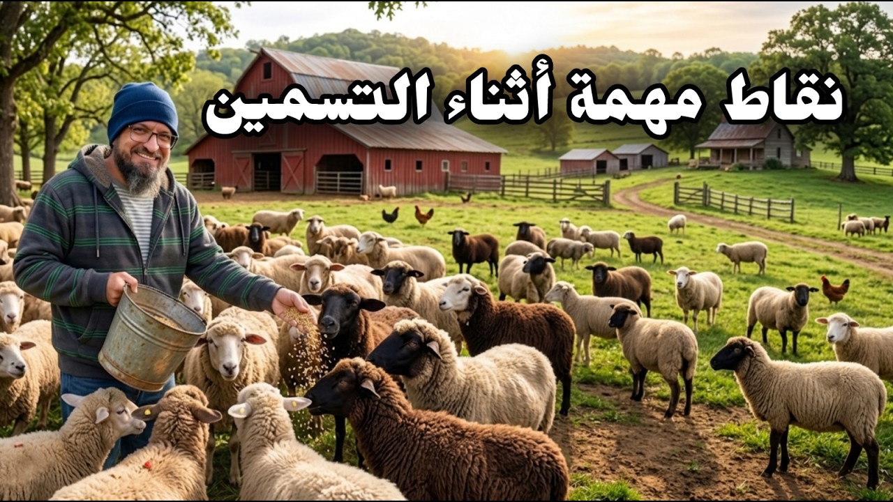 كيفية التعامل مع مشروع تسمين الخراف في أول اسبوع، أسعار الخراف و العلاجات اللازمة لنجاح المشروع(288)