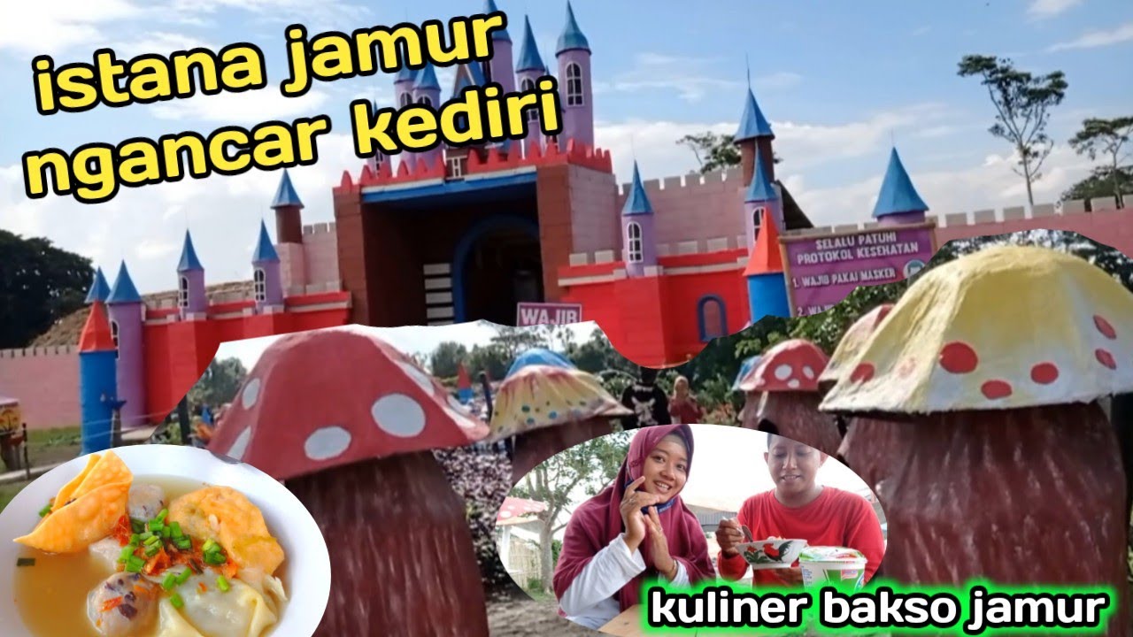 kuliner Indonesia di Istana Jamur wisata baru gunung kelud