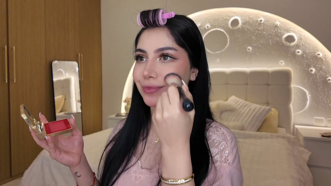 تجهزو معي لعيدميلادي ❤️ ميكب تتوريال 