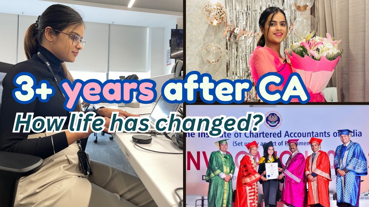 3+ years after CA | How Life has changed?🤔 Growth &  Independence | CA Day | CA Tanvi Sukhija
