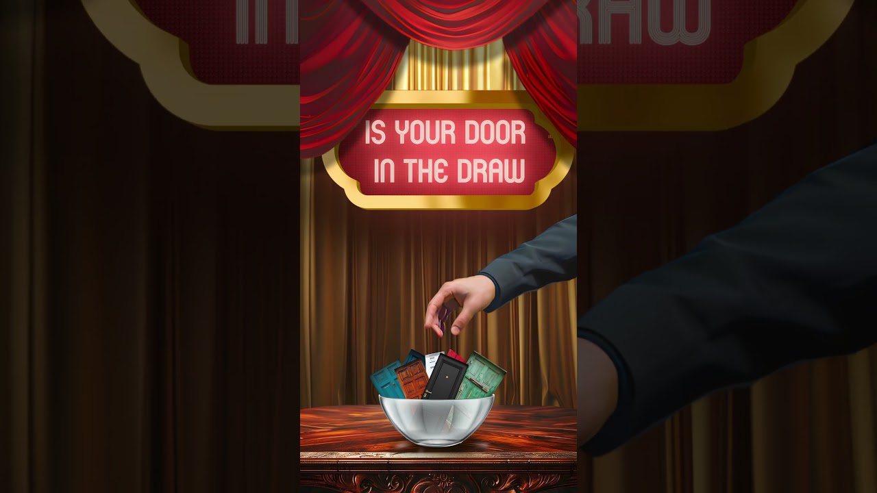 is your door in the draw #art#motiongraphics #lottery