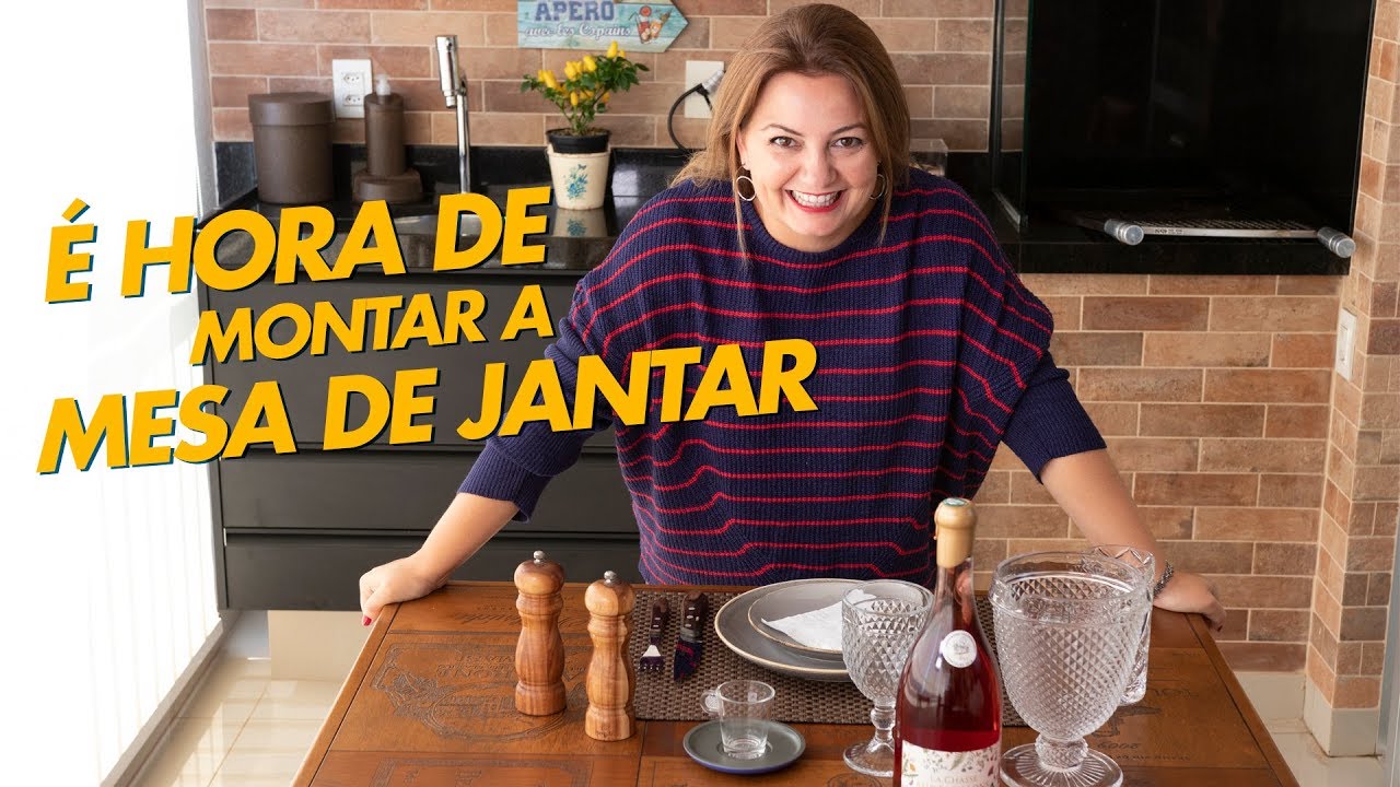 Montando a Mesa do Jantar em Francês!