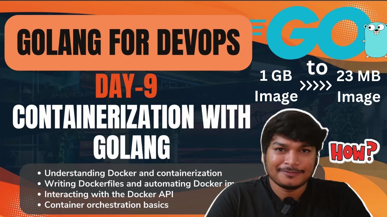 Containerization with GoLang | Turn 1 GB Docker Image Into 23 MB How?