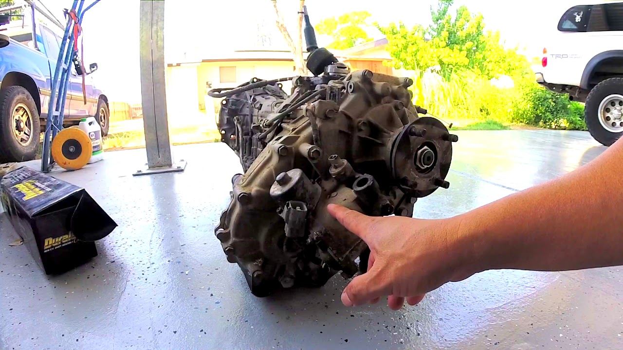 2001-2004 toyota tacoma and 4runner transmission replace