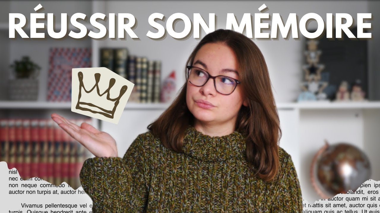 10 CONSEILS pour RÉUSSIR son MÉMOIRE !! 🎓✨​